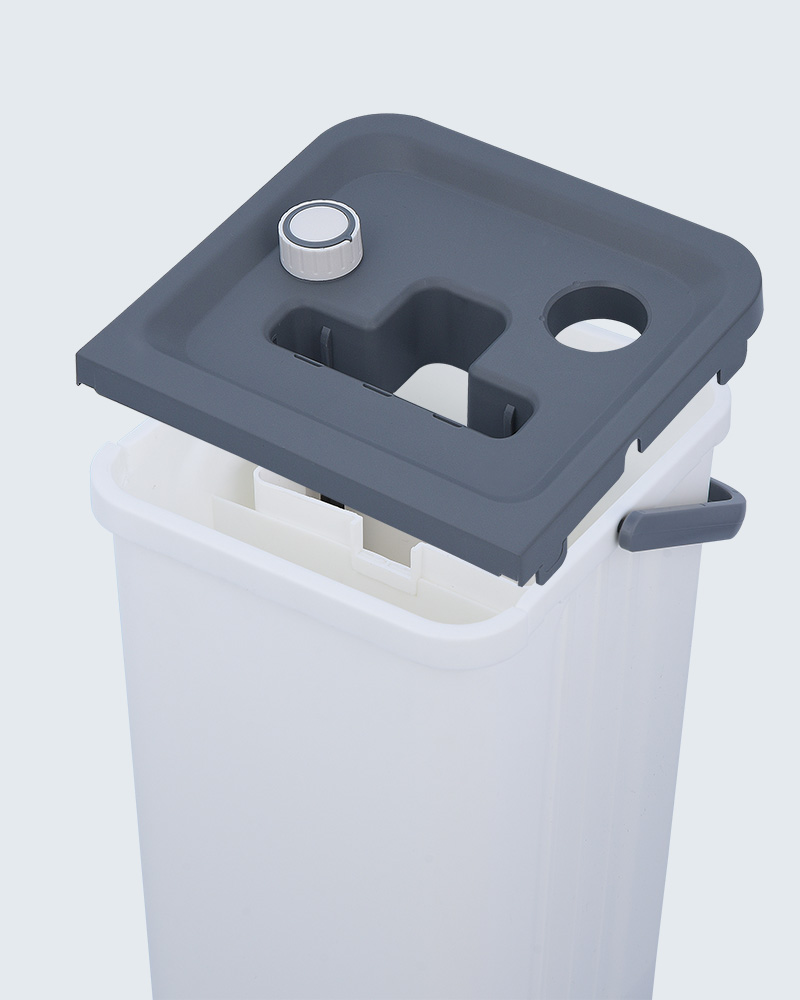 깨끗하고 더러운 물 분리 걸레통 세트