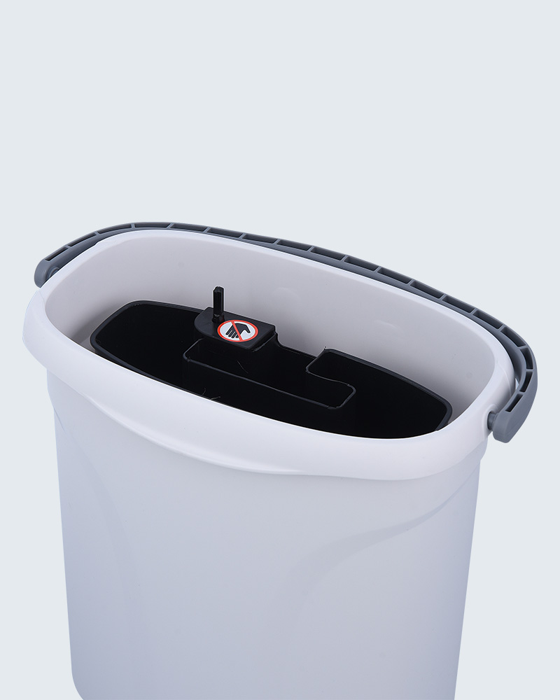 Mopx 듀얼 존 듀얼 컨트롤 더러운 물 분리 걸레 버킷 세트