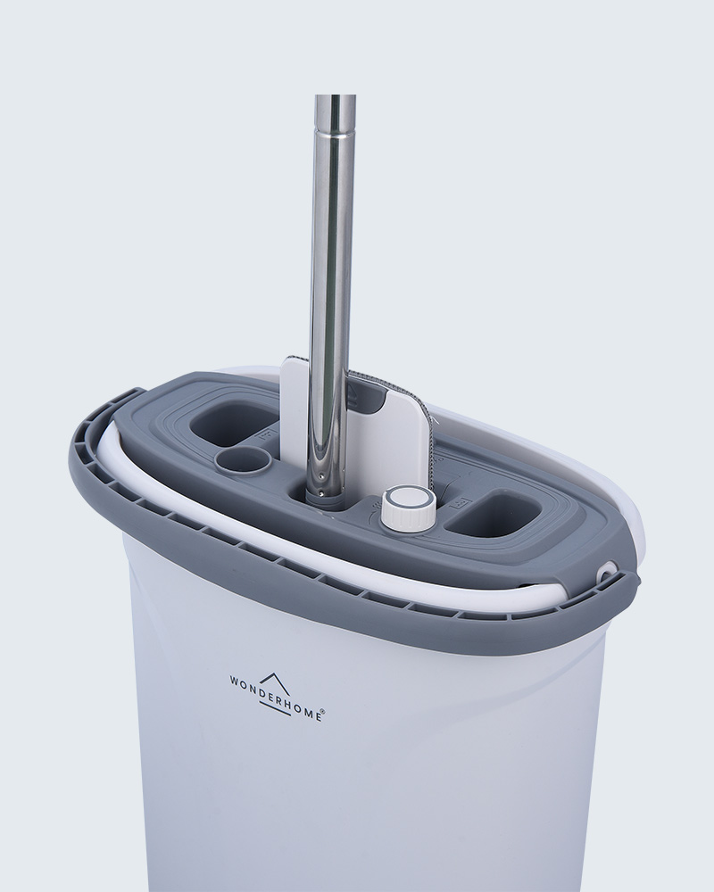 Mopx 듀얼 존 듀얼 컨트롤 더러운 물 분리 걸레 버킷 세트