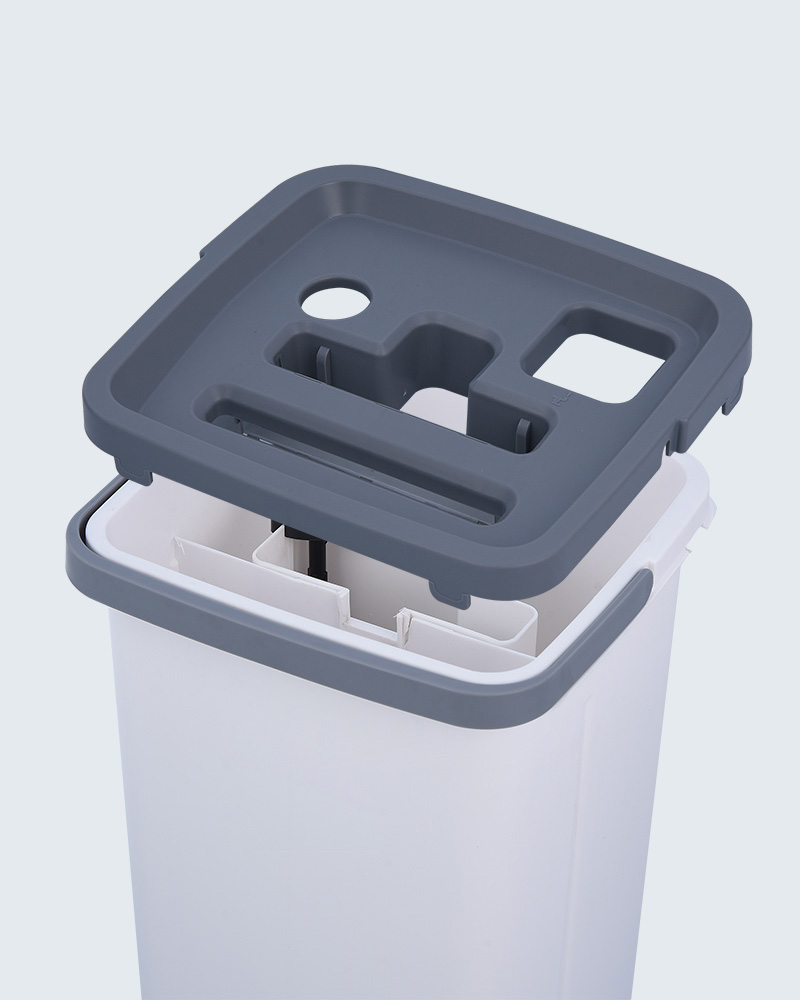 핸즈프리 세척 Mopx 플랫 걸레 버킷 세트