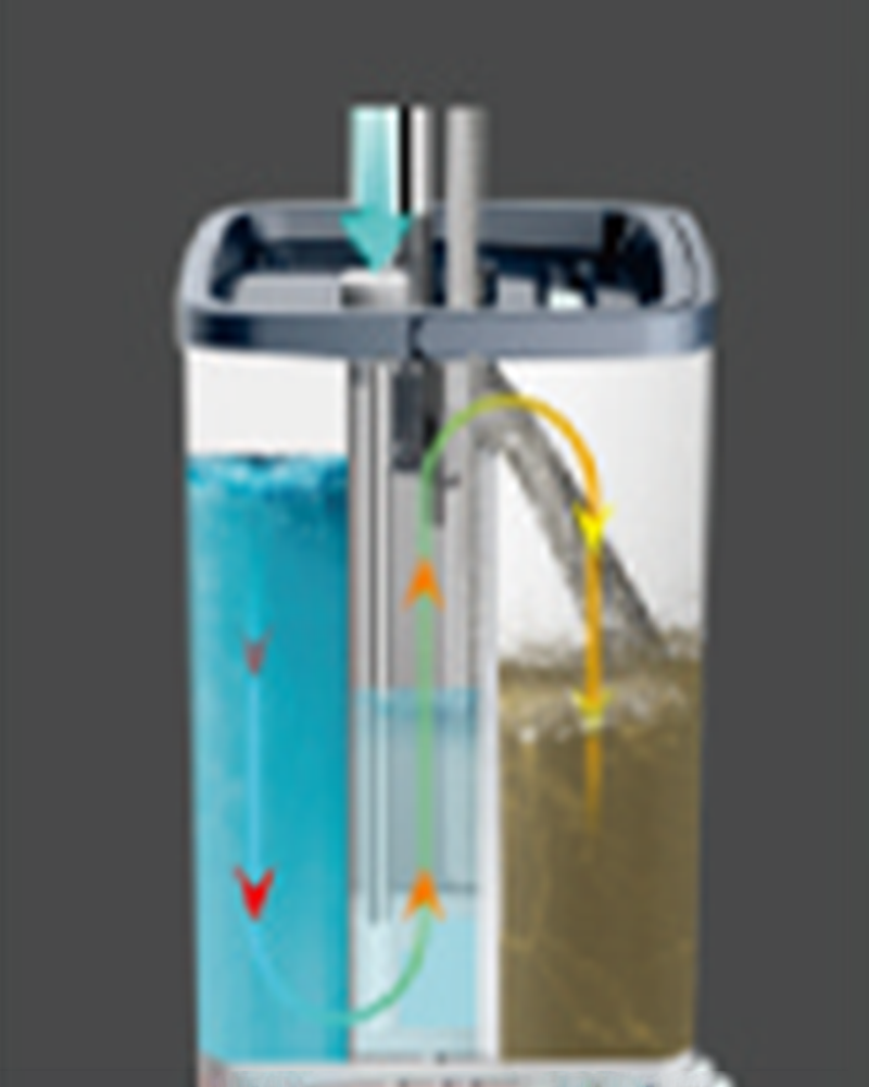 핸즈프리 세척 Mopx 플랫 걸레 버킷 세트